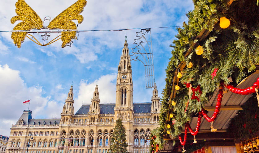 Mercatini di Natale, Municipio di Vienna