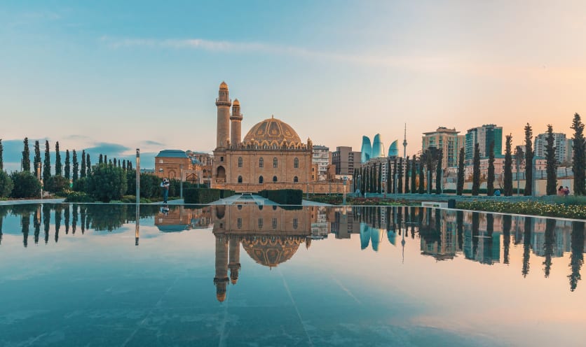 Moschea Taza Pir, Baku Moschea Taza Pir, Baku