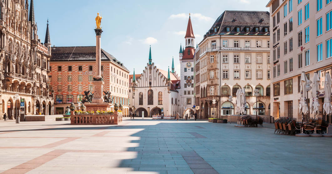 Monaco, Castelli e Salisburgo