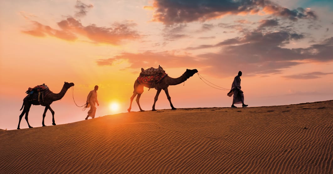 Il Taj Mahal, il deserto e la Citt&agrave; d'Oro