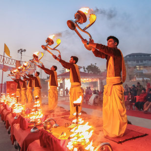 Cerimonia dell’Aarti, Varanasi