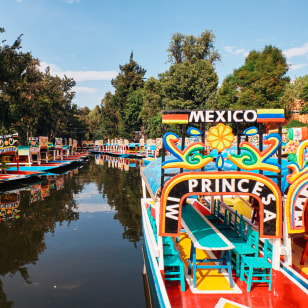 Canali di Xochimilco, Citt&agrave; del Messico
