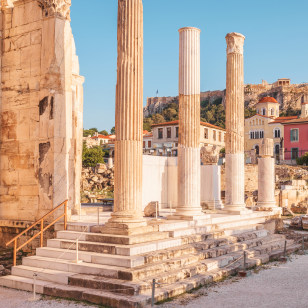 Biblioteca di Adriano, Atene