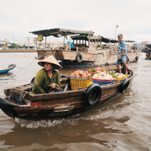 Mercato galleggiante di Cai Rang