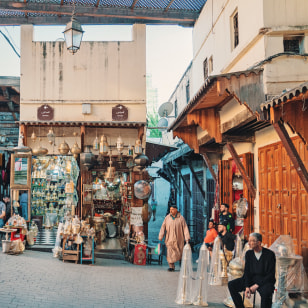 Souk di Fès