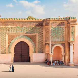 Porta Bab El Mansour, Meknes