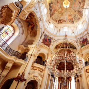 Interno della Chiesa di San Nicola, Praga