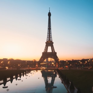 Parigi al tramonto