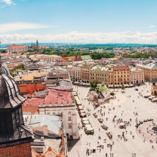Piazza del Mercato, Cracovia