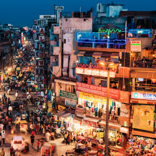 Bazar a Paharganj, Delhi