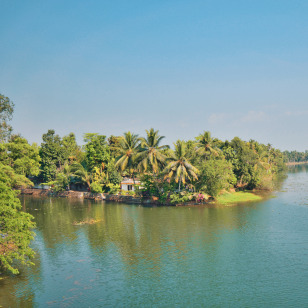 Lago di Vembanad, Kerala