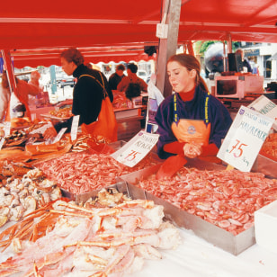 Mercato del pesce, Bergen