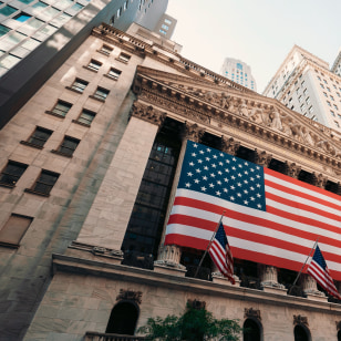 Borsa di New York a Wall Street