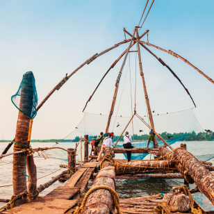 Pescatori a Cochin