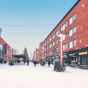 Centro dello shopping a Rovaniemi