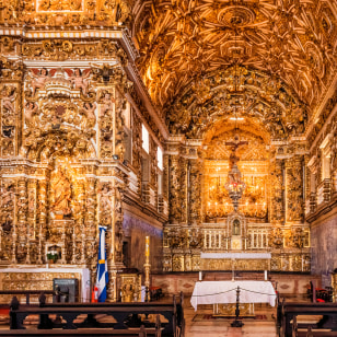 Interno della Chiesa di San Francesco a Salvador de Bahia
