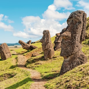 Testa Moai, Isola di Pasqua