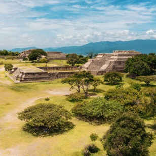 Sito archeologico al Monte Alban, Oaxaca