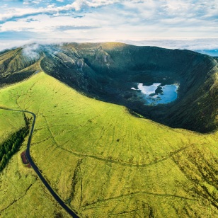 Caldeira sull'Isola di Faial