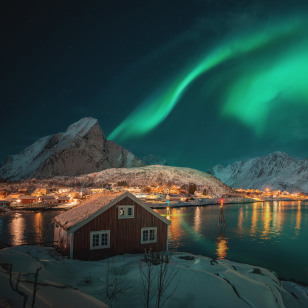 Aurora Boreale, Isole Lofoten