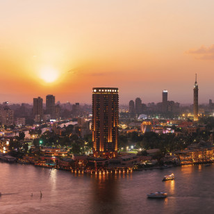Il Cairo di sera