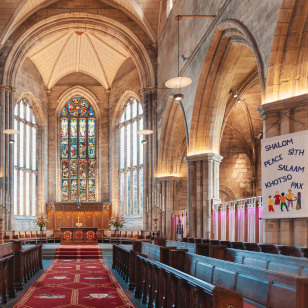 Interno della chiesa di St. Michael, Linlithgow