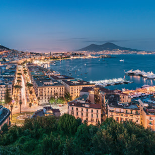 Panorama di Napoli dal Vomero