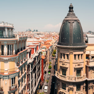 Madrid dall'alto
