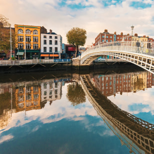 Ha'penny Bridge, Dublino