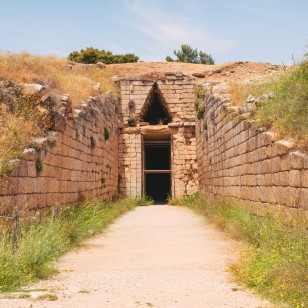 Tomba di Clitemnestra, Sito archeologico di Micene
