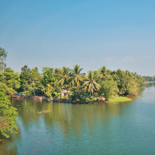 Lago di Vembanad, Kerala