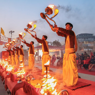 Cerimonia dell’Aarti, Varanasi