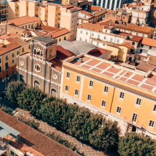 Caserta dall'alto
