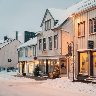 Negozi nel centro di Tromso