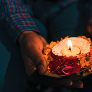 Preghiera della sera a Varanasi