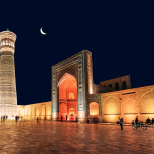 Bukhara by night