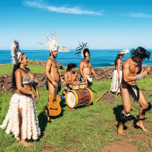 Danze tipiche indiane dell'Isola di Pasqua