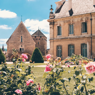 Giardini del monastero di Cluny