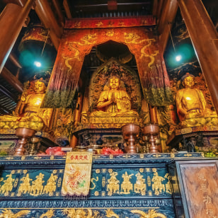 Tempio Lingyun, Leshan