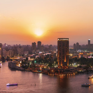 Il Cairo di sera