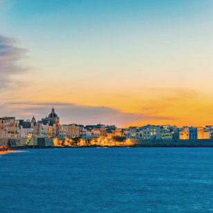 Lungomare di Trapani by night