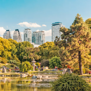 Giardino giapponese nel quartiere Palermo, Buenos Aires