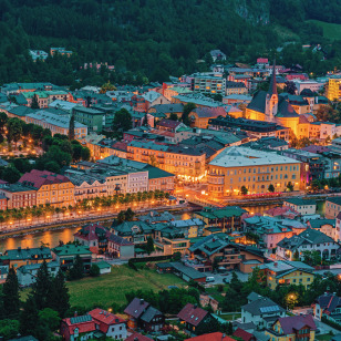Bad Ischl by night
