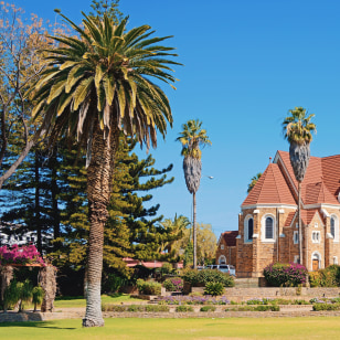 Chiesa luterana Christuskirche a Windhoek