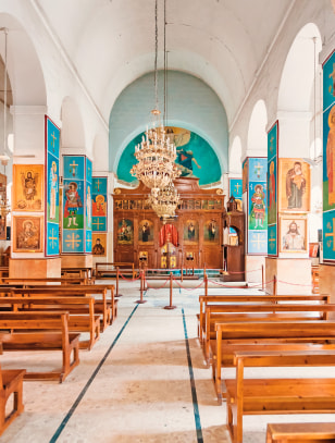 Interno della Chiesa di San Giorgio, Madaba