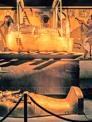Tomba di Tutankhamon, Museo Egizio del Cairo