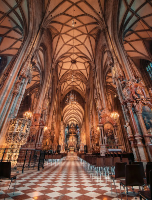 Interni della Cattedrale di Santo Stefano, Vienna