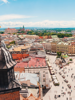 Piazza del Mercato, Cracovia