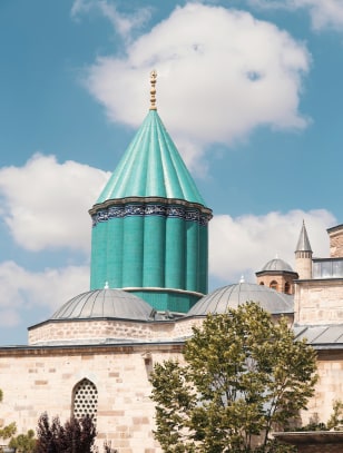 Cupola del Museo Mevlana, Konya