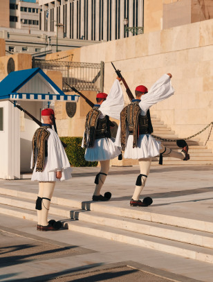 Cambio della guardia in Piazza Syntagma, Atene